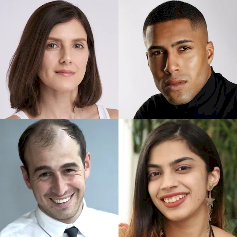 Group of international talents and performers in Thailand